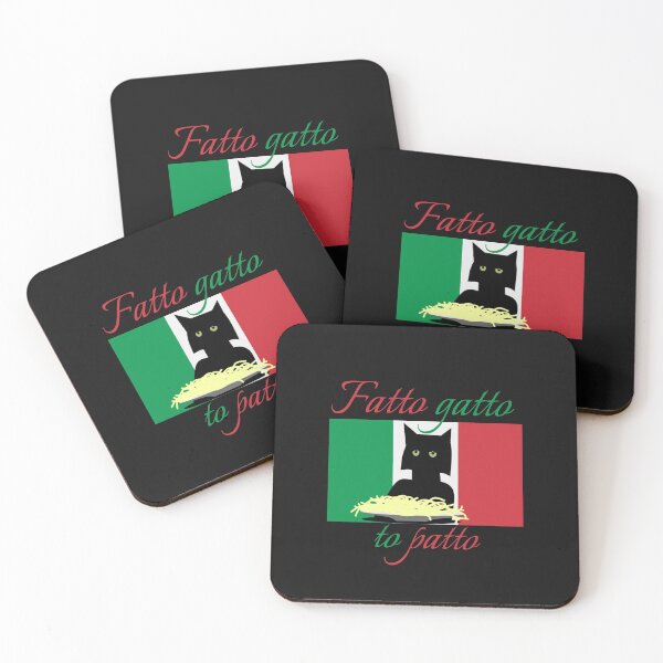 Item preview, Italian Spaghetti Cat  designed and sold by DesignsofNote.