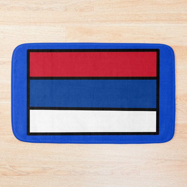 Item preview, Blue Drawn Serbia Flag designed and sold by jesumedina.