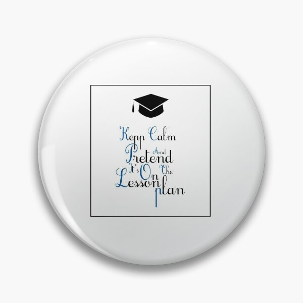 Item preview, Keep calm and pretend it's on the lesson plan designed and sold by yusufdehbi.