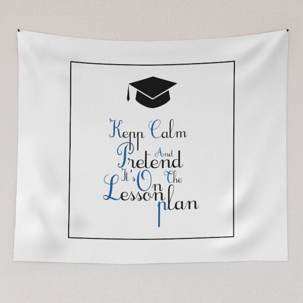 Item preview, Keep calm and pretend it's on the lesson plan designed and sold by yusufdehbi.