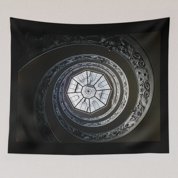 Item preview, Bramante spiral Staircase Vatican Museum rome italy  designed and sold by am-mantilla2156.