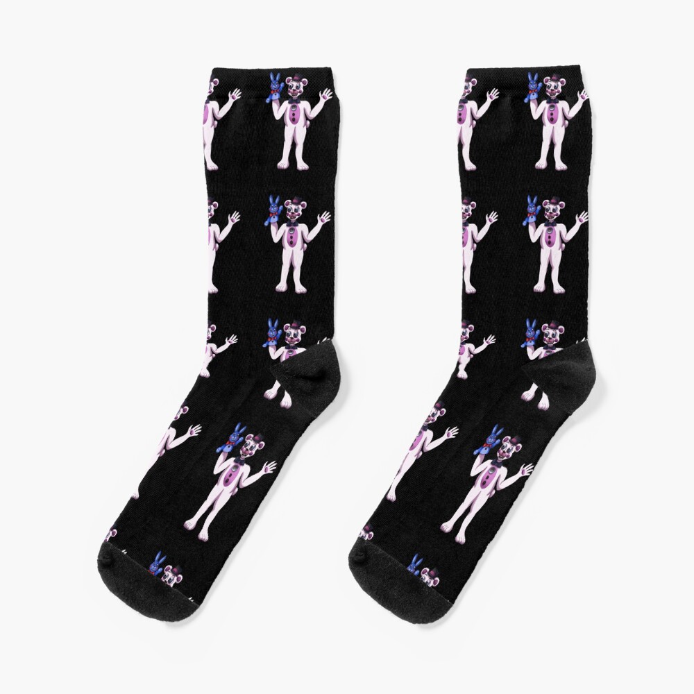 "FnafSister LocationFuntime Freddy" Socks by TheVioletWitch Redbubble