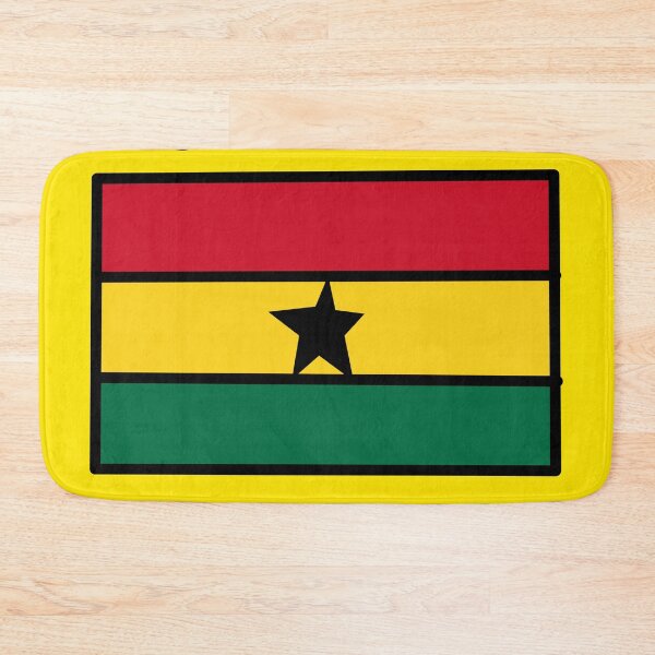 Item preview, Ghana Flag Drawn Yellow designed and sold by jesumedina.