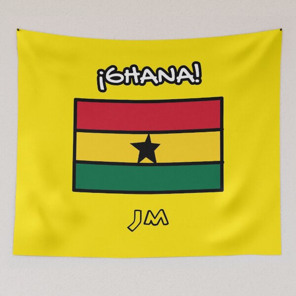 Item preview, Ghana Flag Drawn Yellow designed and sold by jesumedina.