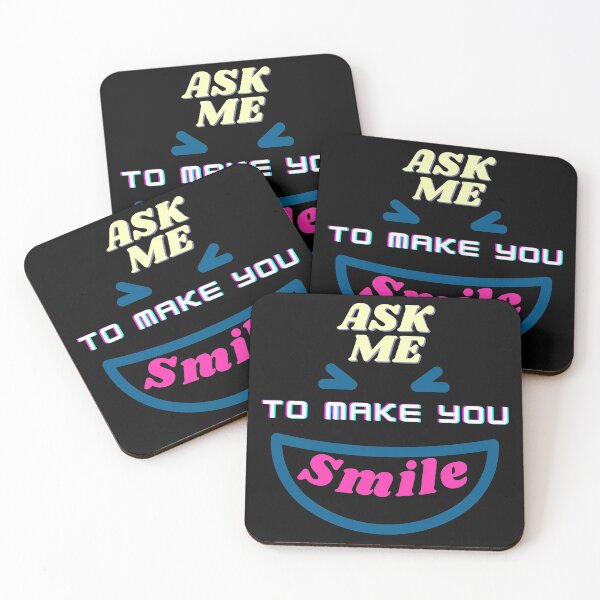 Item preview, Ask me to make you smile designed and sold by sully-boutique.