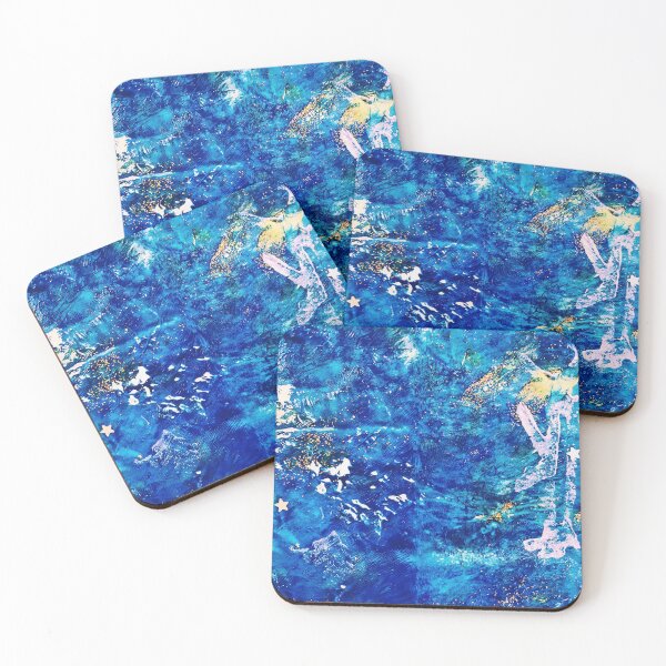 Item preview, Lapis Lazuli Acrylic Print from 52 Facets Zine designed and sold by magicksocks.