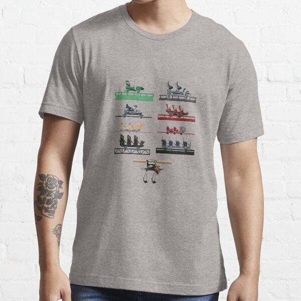 Item preview, Islands of Universal Coaster Cars Design designed and sold by CoasterMerch.