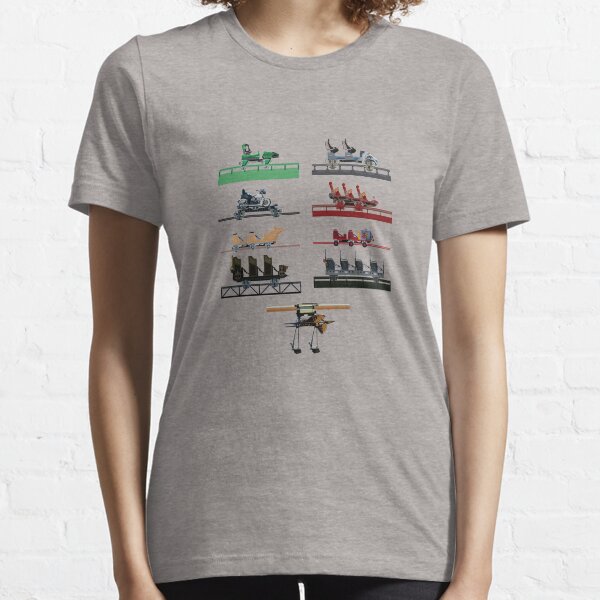 Item preview, Islands of Universal Coaster Cars Design designed and sold by CoasterMerch.