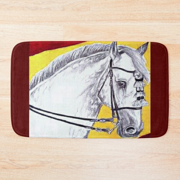 Item preview, Spanish dressage horse painting designed and sold by horseaddicted.