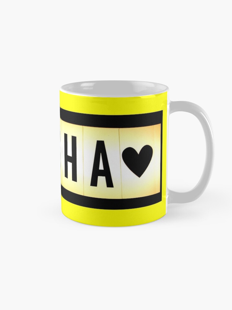 Alternate view of Elisha mask, Elisha magnet, Elisha sticker, Elisha greeting card Mug