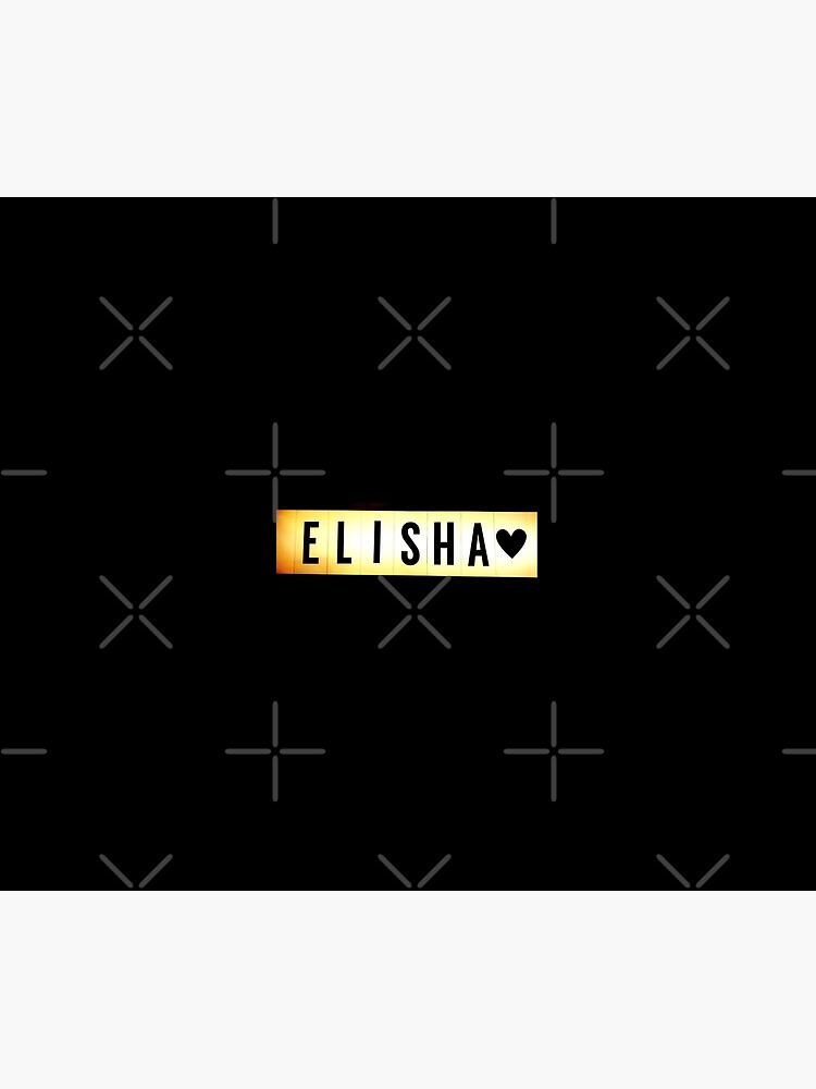 Elisha mask, Elisha magnet, Elisha sticker, Elisha greeting card by PicsByMi