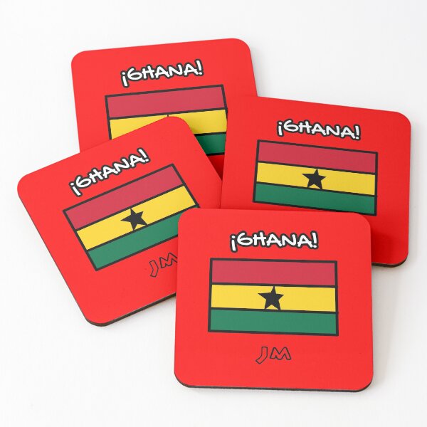 Item preview, Ghana Flag Drawn Red designed and sold by jesumedina.
