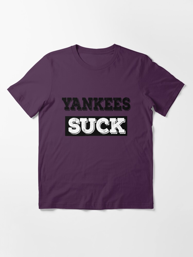  Vintage Premium Yankees Suck T-shirt Sweatshirt : Sports &  Outdoors