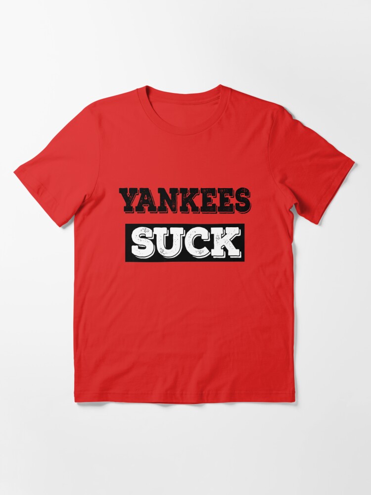  Vintage Premium Yankees Suck T-shirt Sweatshirt : Sports &  Outdoors