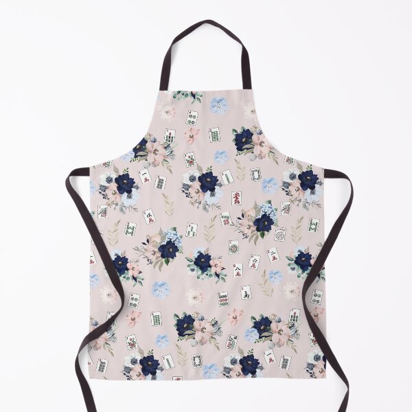 Item preview, Pink Floral Mah Jongg Pattern designed and sold by sarahbeitler.