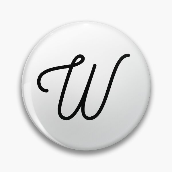 Item preview, Cursive W designed and sold by Jose234.