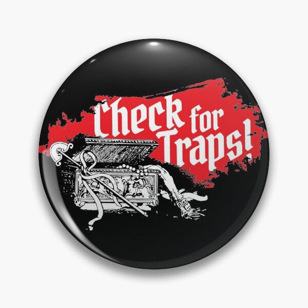 Item preview, Check for Traps - DnD Rogue designed and sold by DnlDesigns.