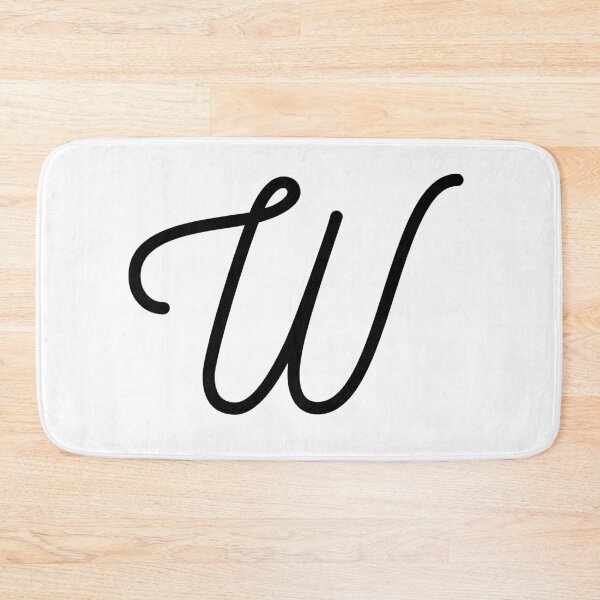 Item preview, Cursive W designed and sold by Jose234.