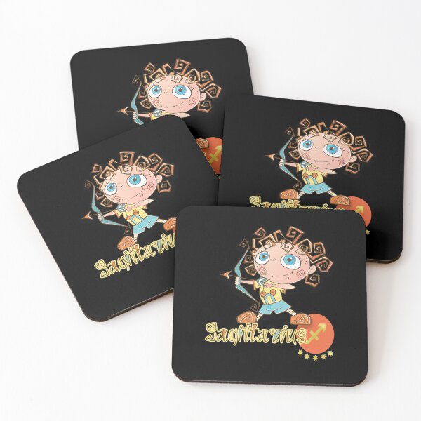 Item preview, Sagittarius - Zodiac Cute Cartoon  designed and sold by ColorfulMystic.
