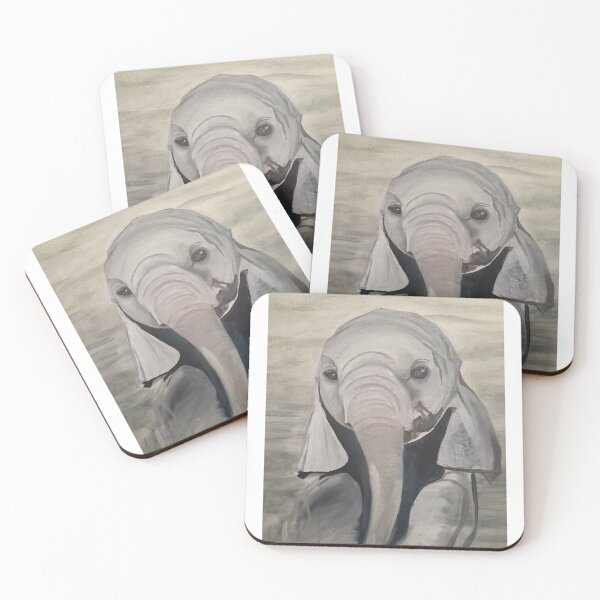 Item preview, Baby Elephant designed and sold by DrawLaura.