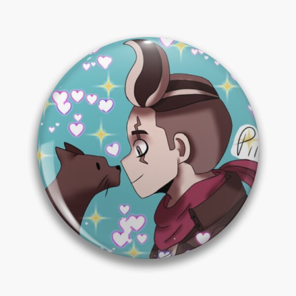 Item preview, Gundham Tanaka with a cat (red shade) designed and sold by thatsalexforya.
