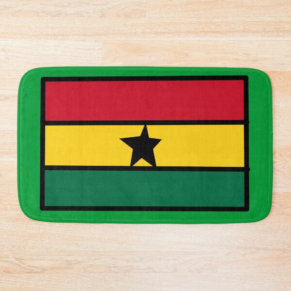 Item preview, Ghana Flag Drawn Green designed and sold by jesumedina.