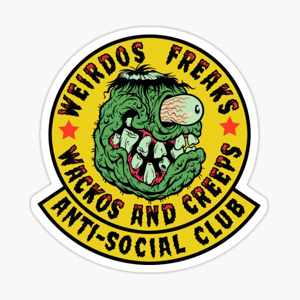 Item preview, WFW&C ANTI-SOCIAL CLUB designed and sold by MINION-FACTORY.