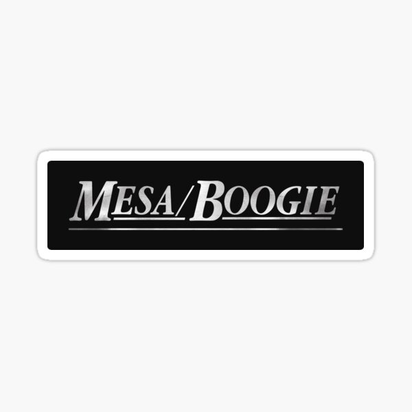 Mesa Boogie Stickers Redbubble