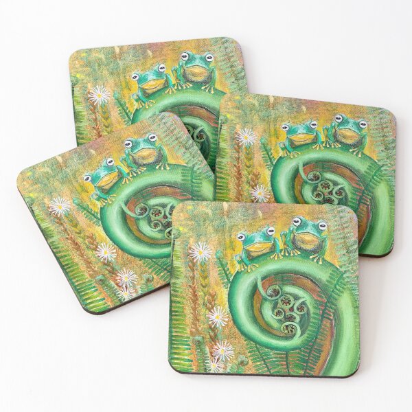 Item preview, Frogs on Ferns designed and sold by Carol Iyer.