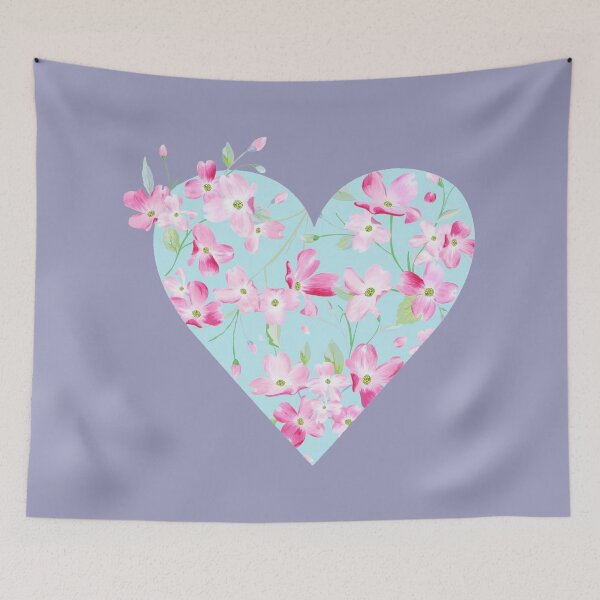 Item preview, Cherry Blossom Heart designed and sold by Aroha Designs.