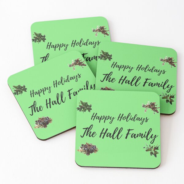 Item preview, Happy holidays from the Hall family designed and sold by edwardtiptonart.