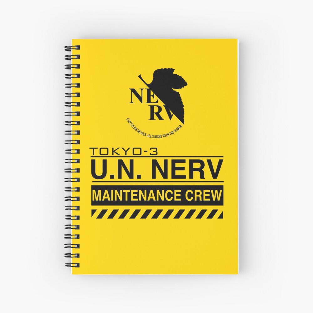 TOKYO-3 NERV  Spiral Notebook