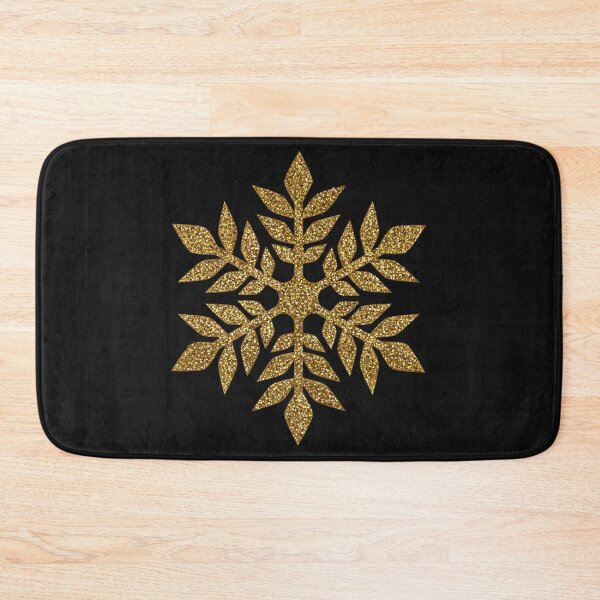 Item preview, gold snowflake designed and sold by katakania.