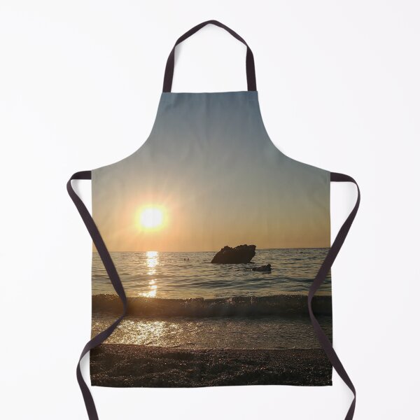 Item preview, Lefkada Greek island beach sunset rock Ionian Sea greece designed and sold by am-mantilla2156.