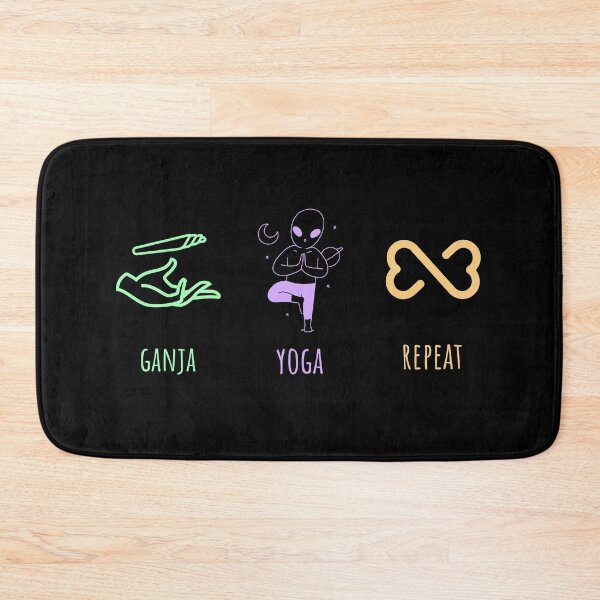 Artikelvorschau, Ganja Yoga Wiederholung entworfen und verkauft von SC-Streetwear.