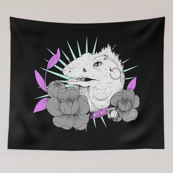 Item preview, Goth Rock Dinosaur designed and sold by shirtdan.