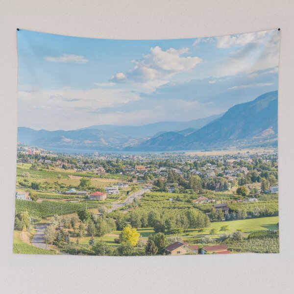 Item preview, Panoramic Scenic View of Penticton, British Columbia, Canada designed and sold by Amy Mitchell.