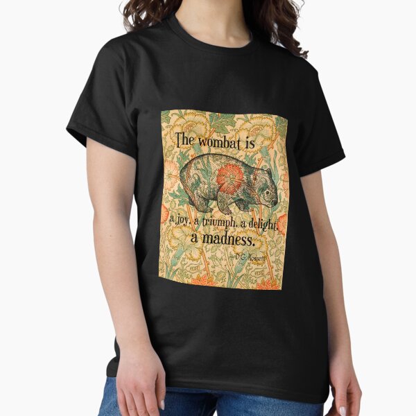 Ode to a Wombat Classic T-Shirt