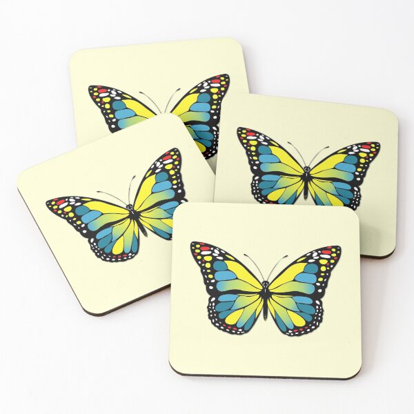 Item preview, Blue and yellow butterfly designed and sold by Gaspar Avila.