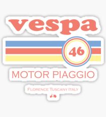 Vespa 46 Sticker
