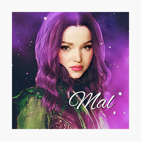 Mal Purple Pink Princess - Nachkommen 3 Fotodruck