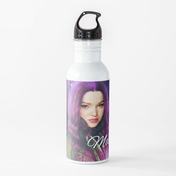 Mal Purple Pink Princess - Descendants 3 Water Bottle
