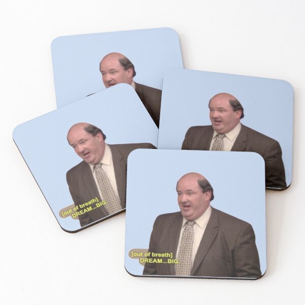 Item preview, The Office Kevin DREAM BIG designed and sold by emotionpotion.