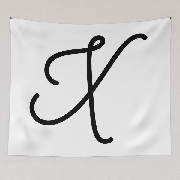 Item preview, Cursive X designed and sold by Jose234.