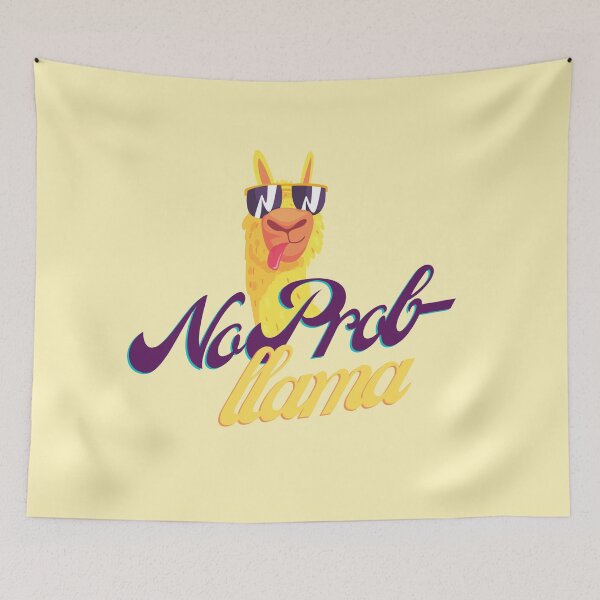 Item preview, No Problem Llama designed and sold by KarolinaPaz.