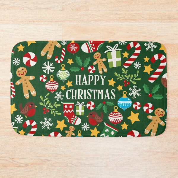 Item preview, Happy Christmas Card - Green designed and sold by VeryEnglishGent.