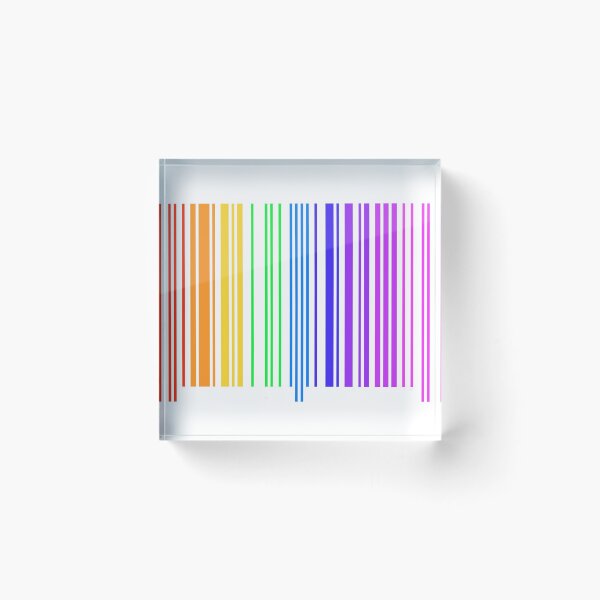 Item preview, Rainbow Barcode designed and sold by Gryffmdor.
