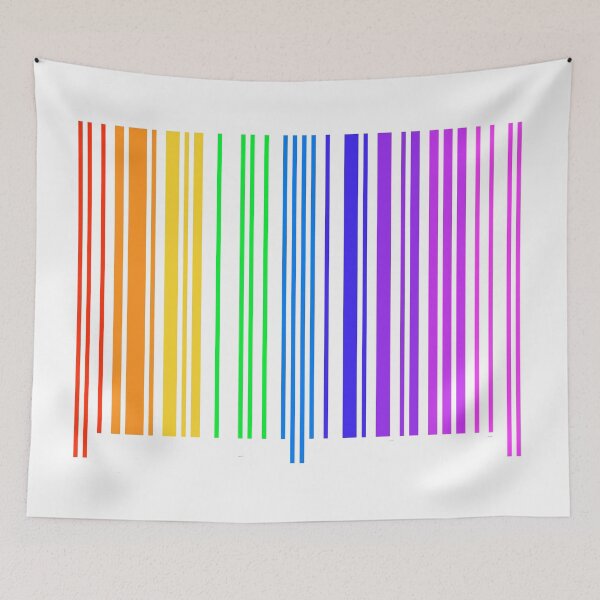 Item preview, Rainbow Barcode designed and sold by Gryffmdor.