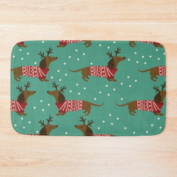Item preview, dachshund christmas designed and sold by familyartz.