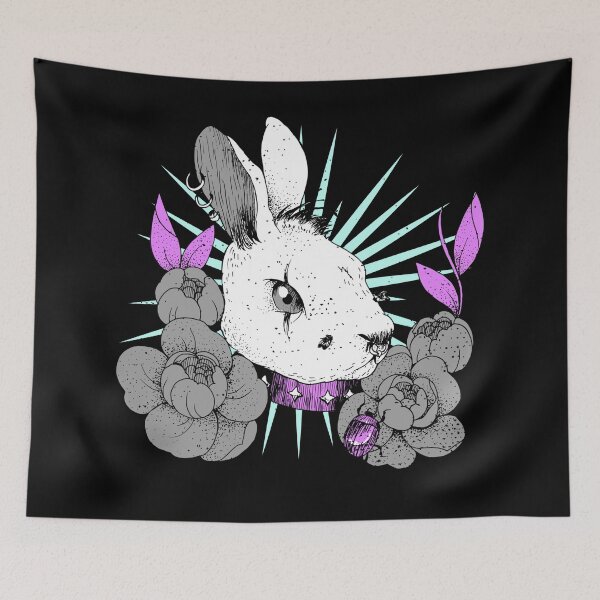 Item preview, Goth Rock Rabbit designed and sold by shirtdan.